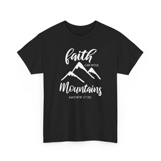 “Faith can move mountains”