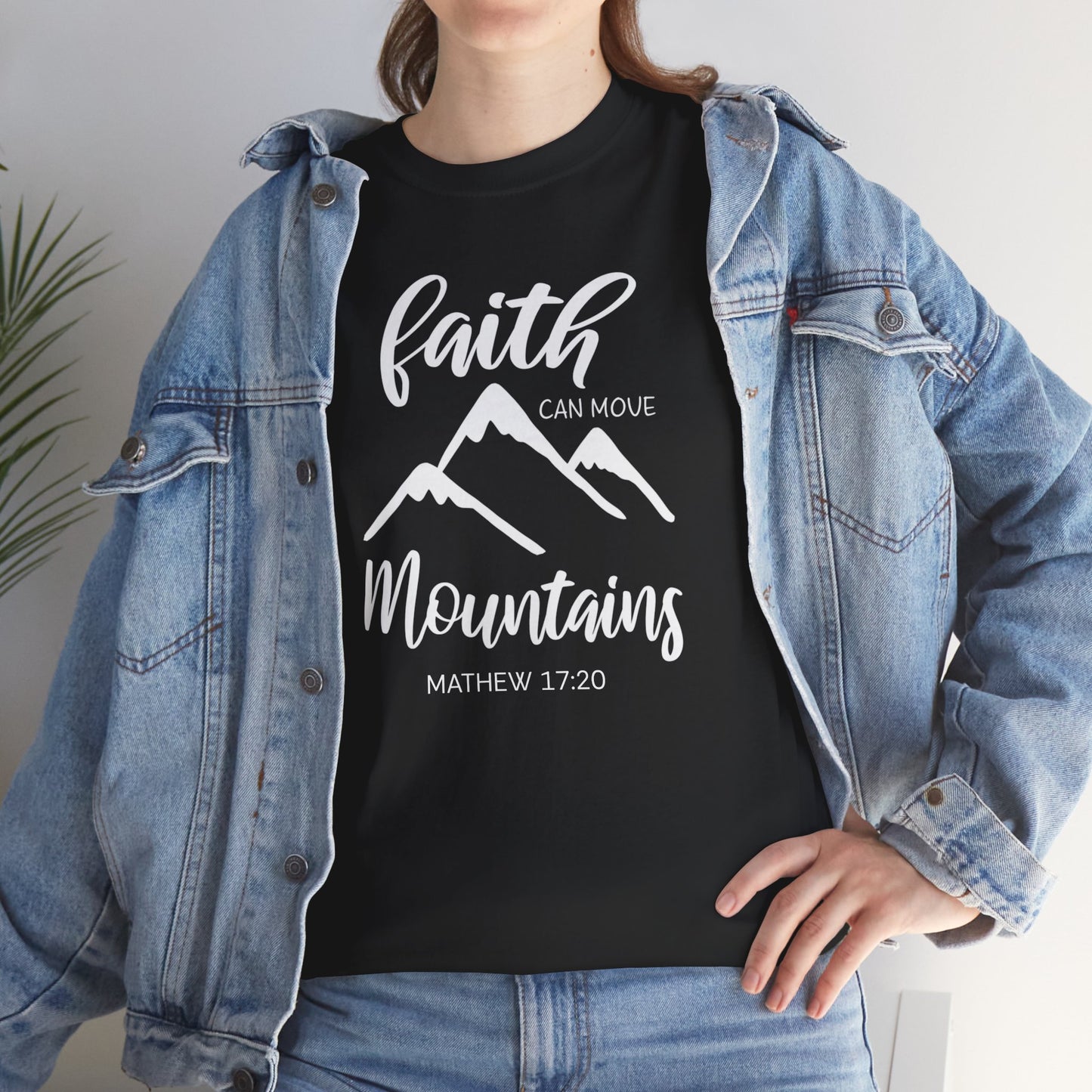 “Faith can move mountains”